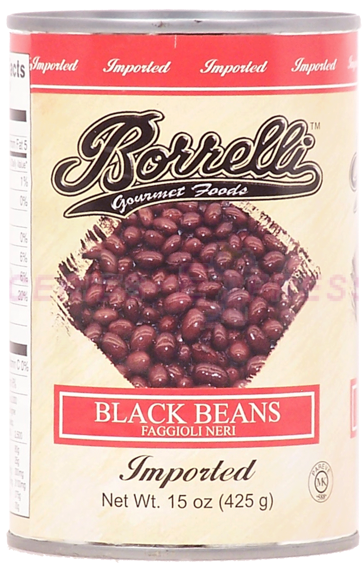 Borrelli&nbsp;&nbsp;black beans, faggioli neri Full-Size Picture